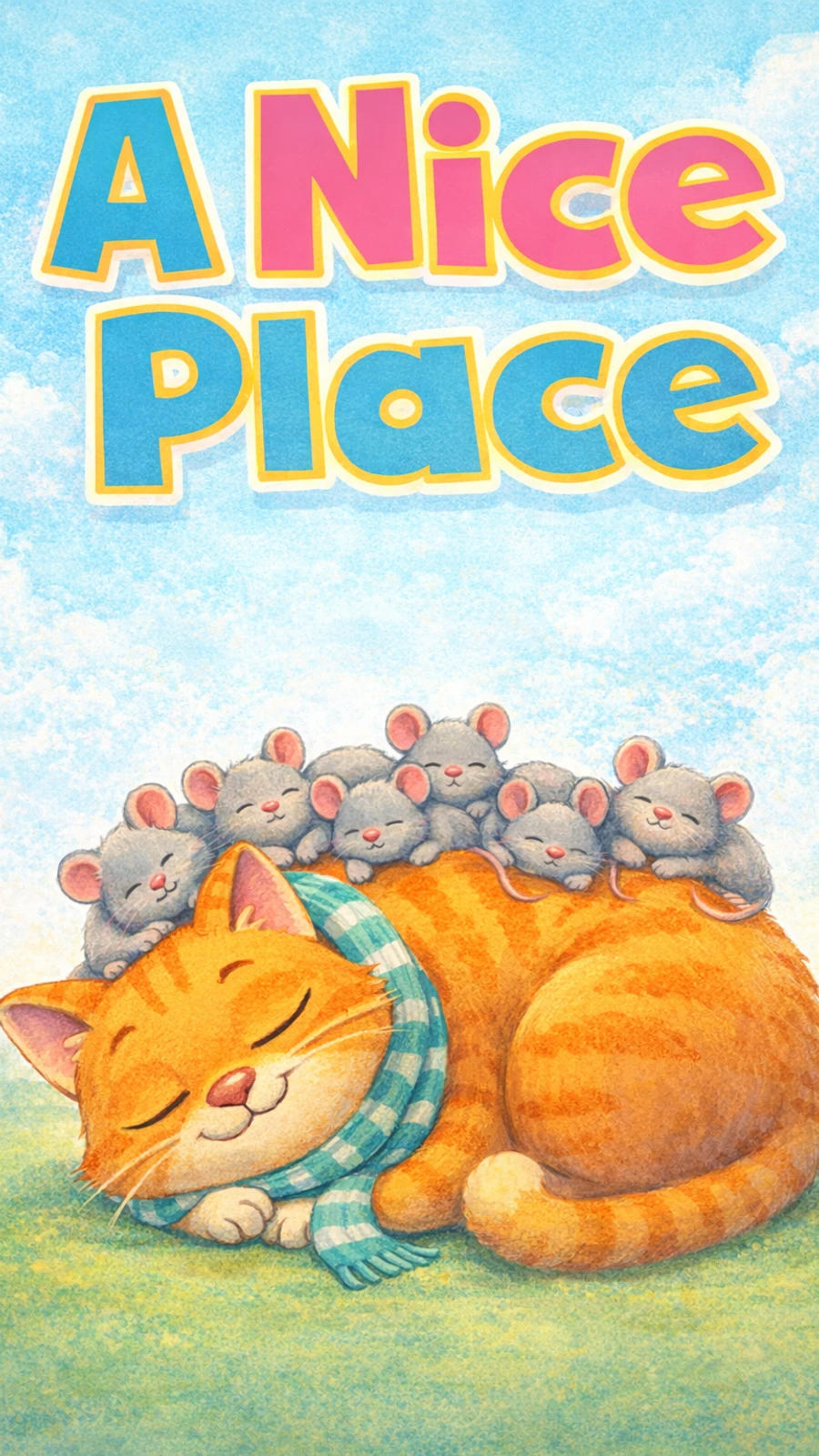 A Nice Place Level F book cover