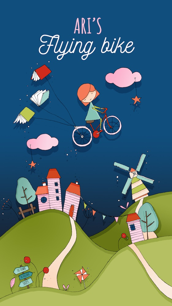 Ari's Flying Bike Level D book cover