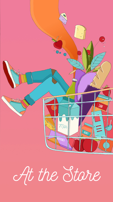 At The Store Level B book cover