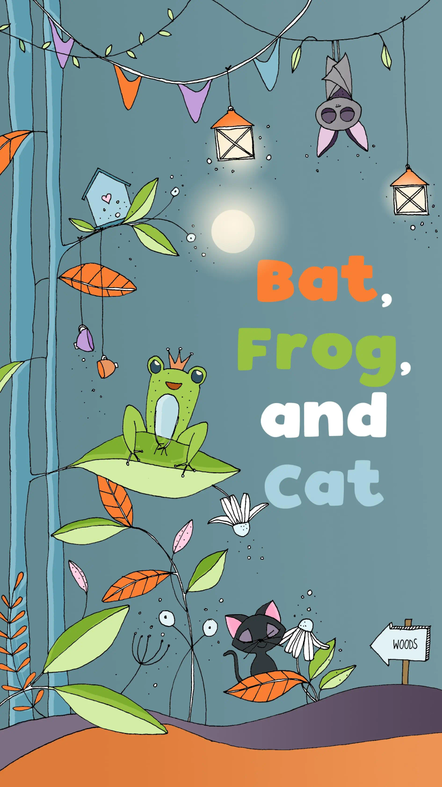 Bat and Frog and Cat Level B book cover