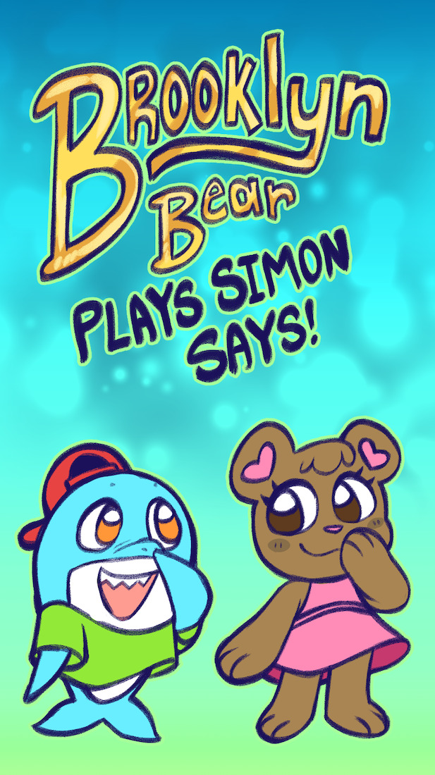 Brooklyn Bear Plays Simon Says Level C book cover