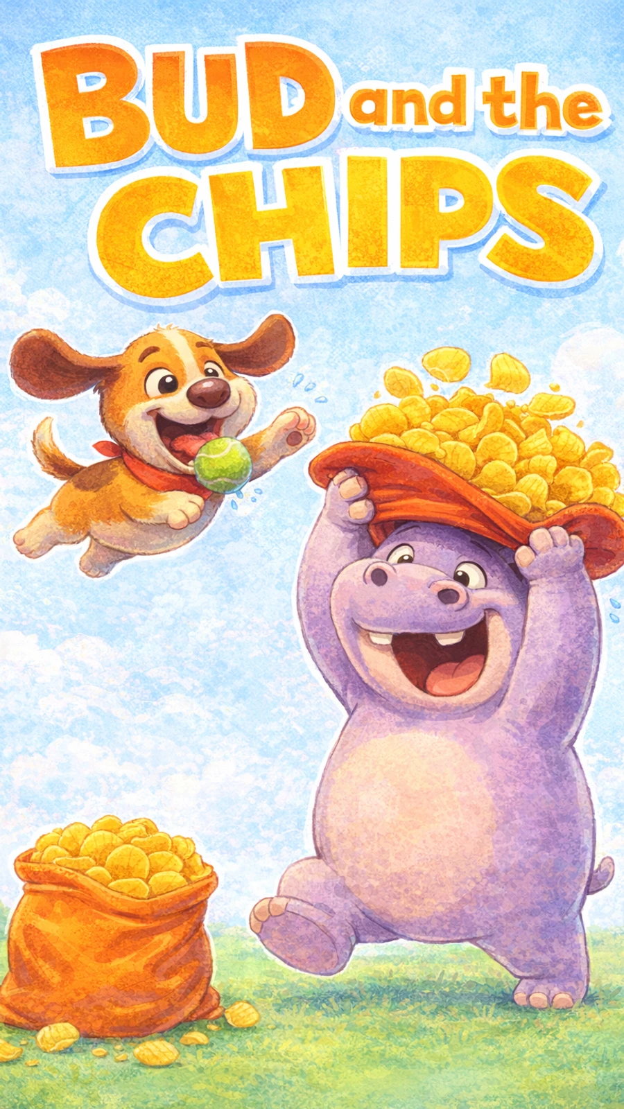 Bud and the Chips Level C book cover