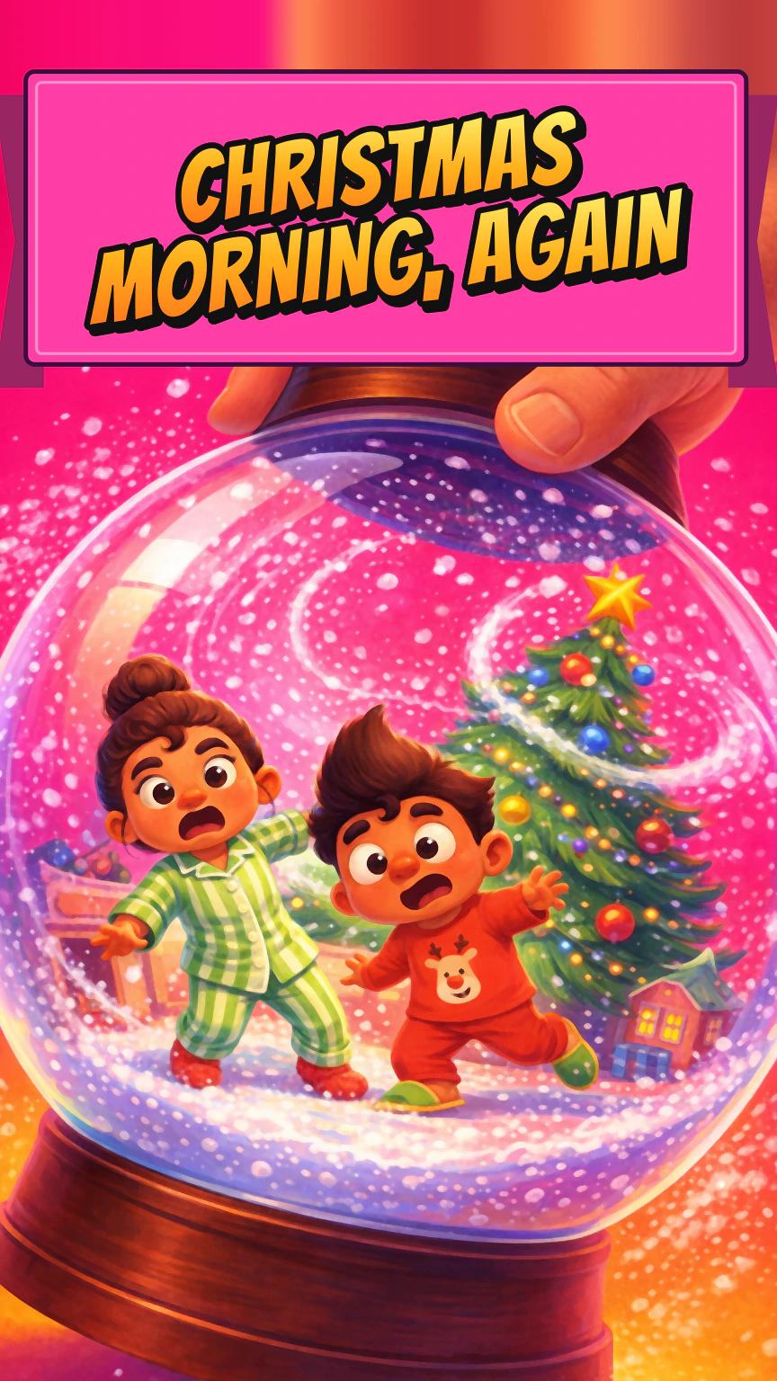 Christmas Morning, Again Level T book cover
