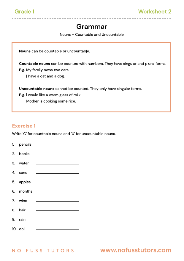 worksheets for grade 1 beautifully designed modern worksheets