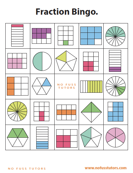 worksheets for fractions beautifully designed modern worksheets