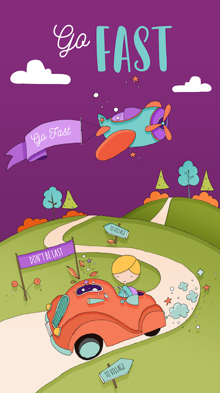 Go Fast Level A book cover