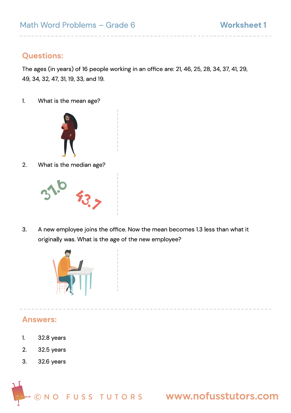 worksheets for grade 6 beautifully designed modern worksheets