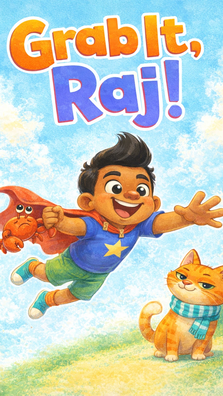 Grab It, Raj! Level D book cover