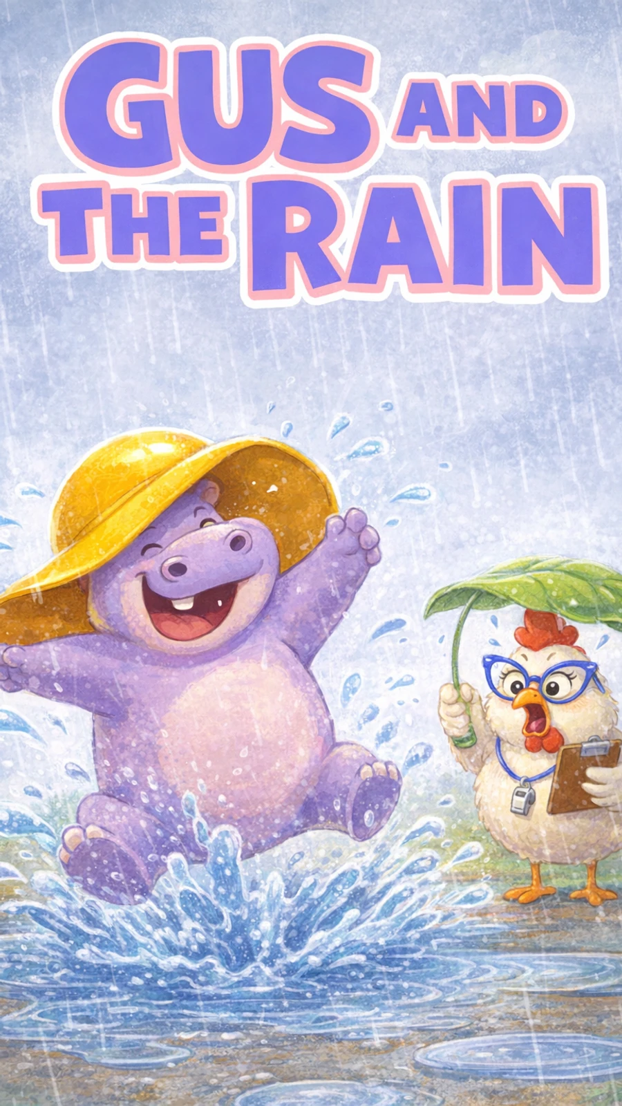 Gus and the Rain Level G book cover