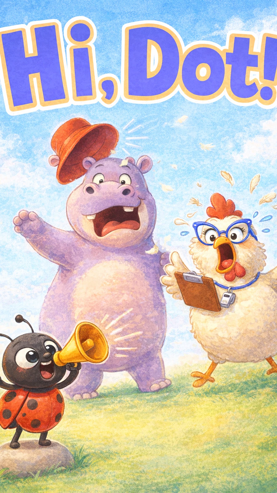 Hi, Dot! Level G book cover