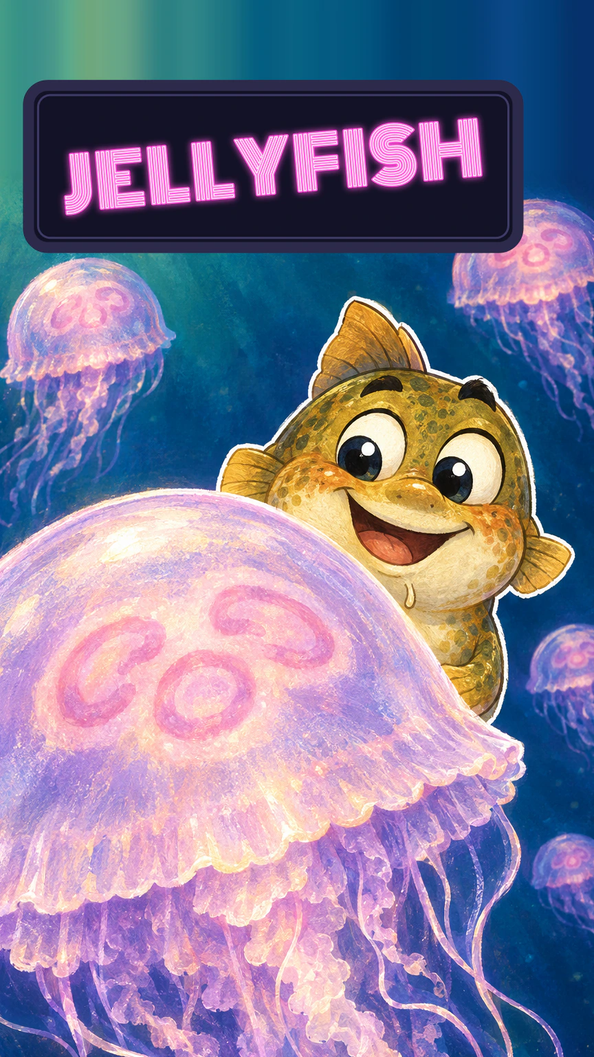 Jellyfish Level B book cover