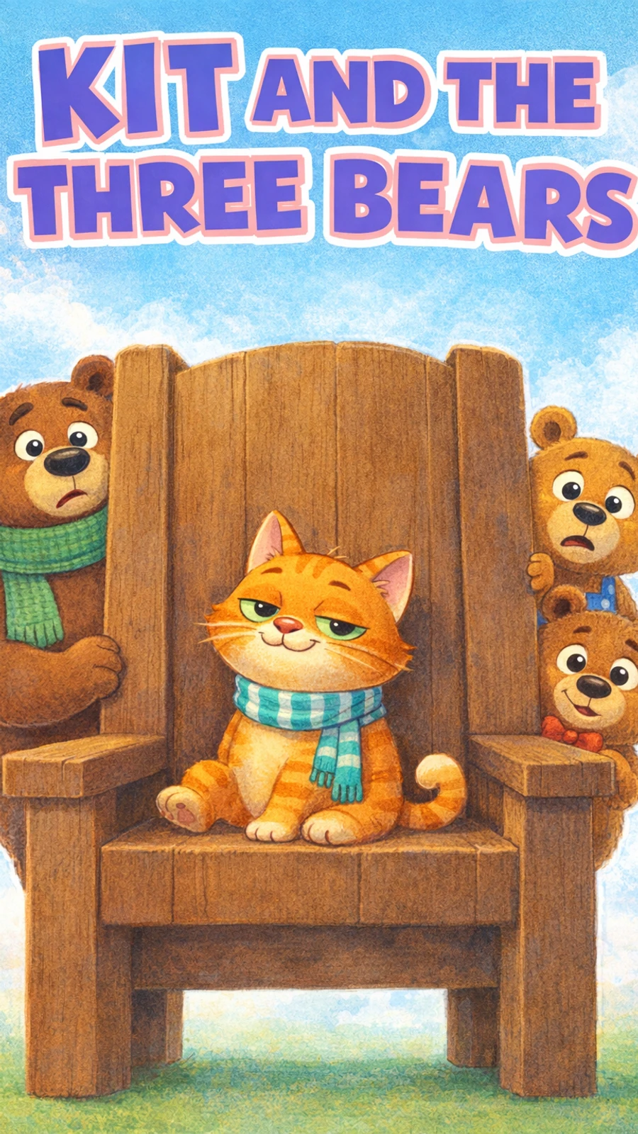 Kit and the Three Bears Level I book cover