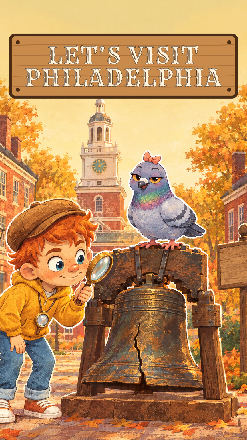 Let’s Visit Philadelphia Level F book cover