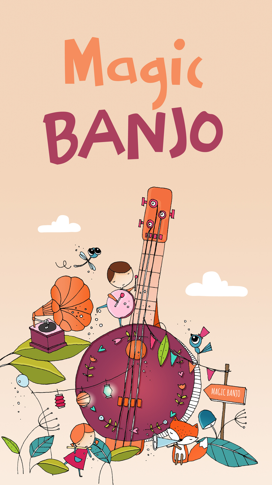 Magic Banjo Level F book cover
