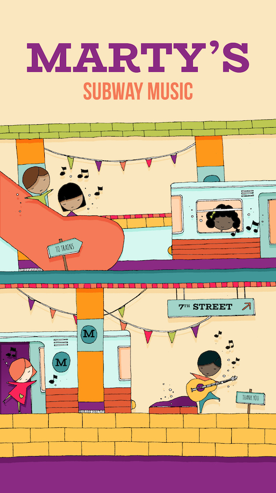 Marty's Subway Music Level I book cover