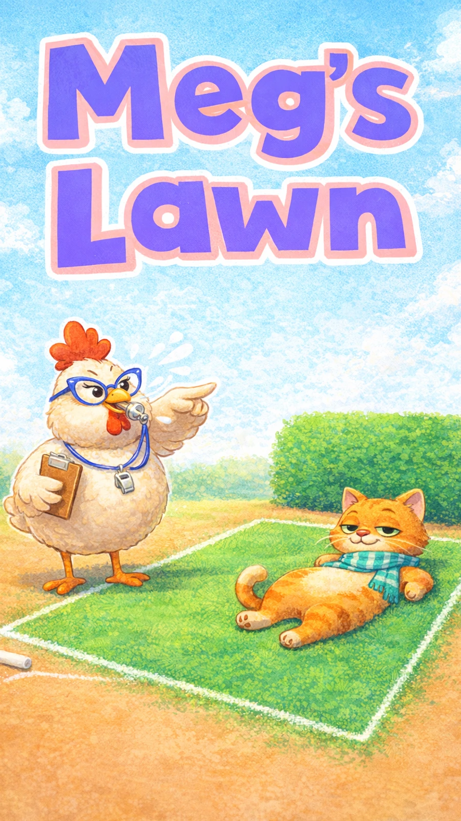 Meg’s Lawn Level I book cover