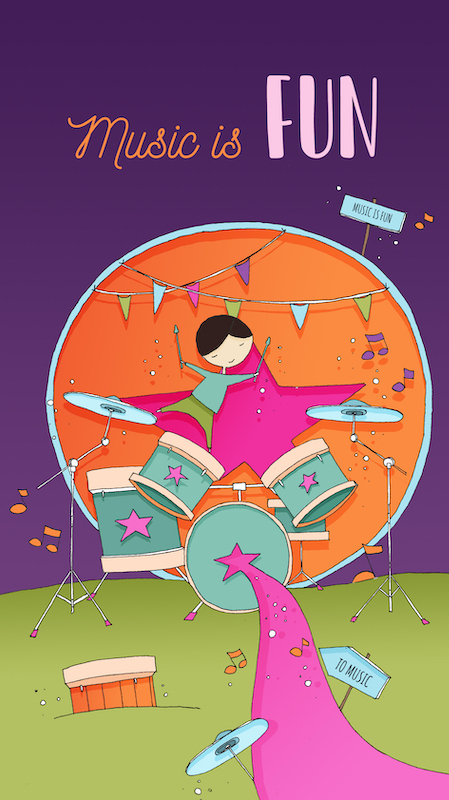 Music Is Fun Level B book cover