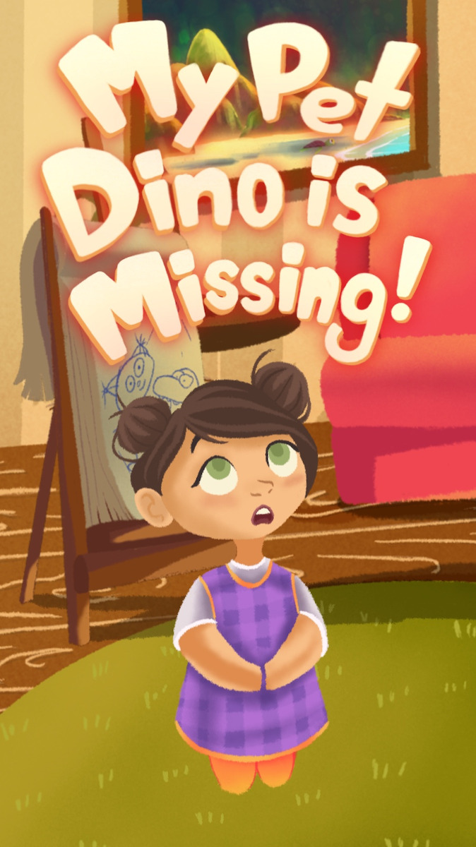 My Pet Dino Is Missing! Level D book cover