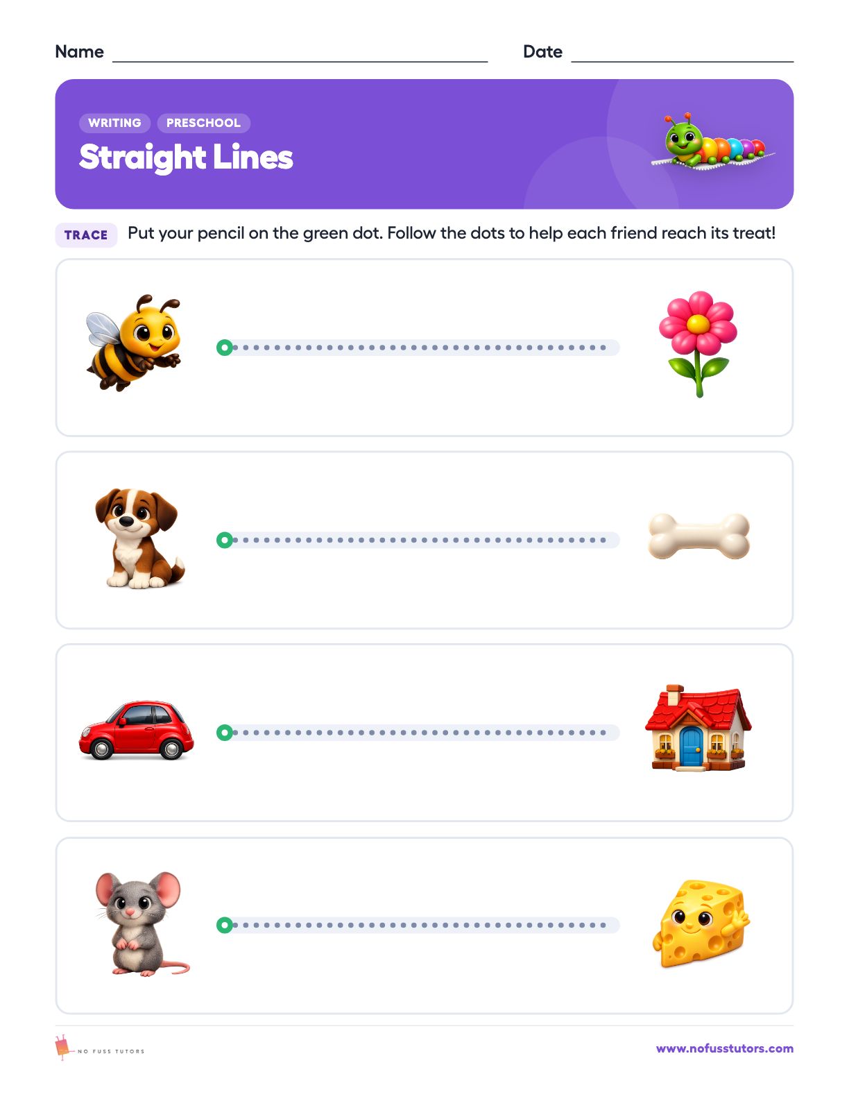 Pre-Writing Lines and Shapes Writing worksheet preview