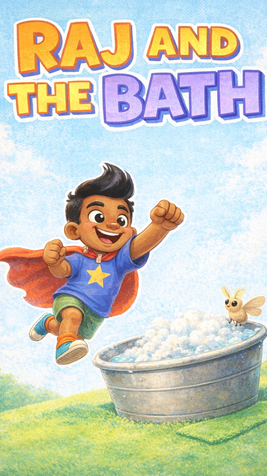 Raj and the Bath Level C book cover