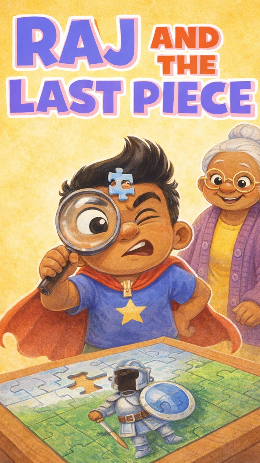Raj and the Last Piece Level I book cover