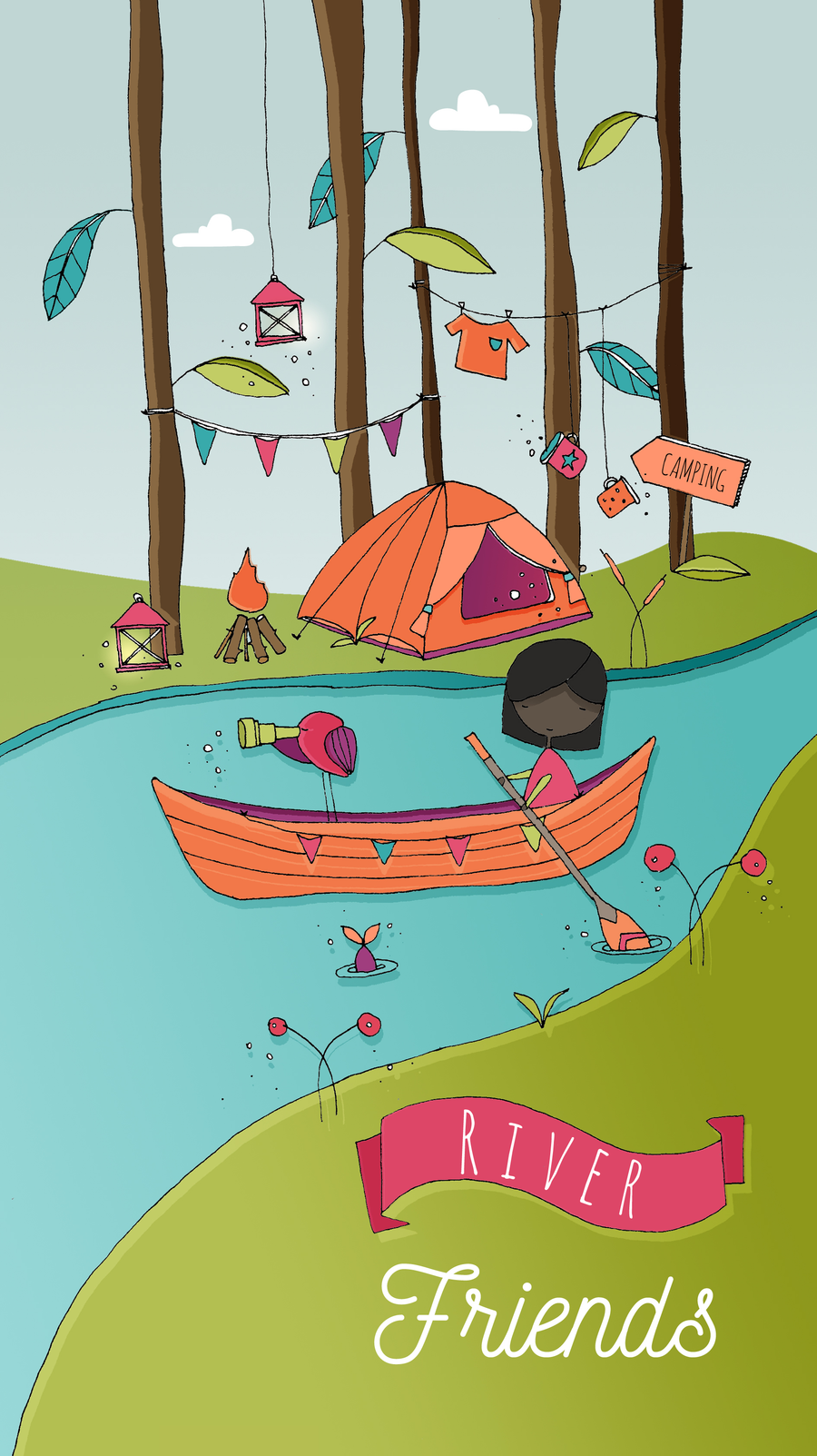 River Friends Level F book cover