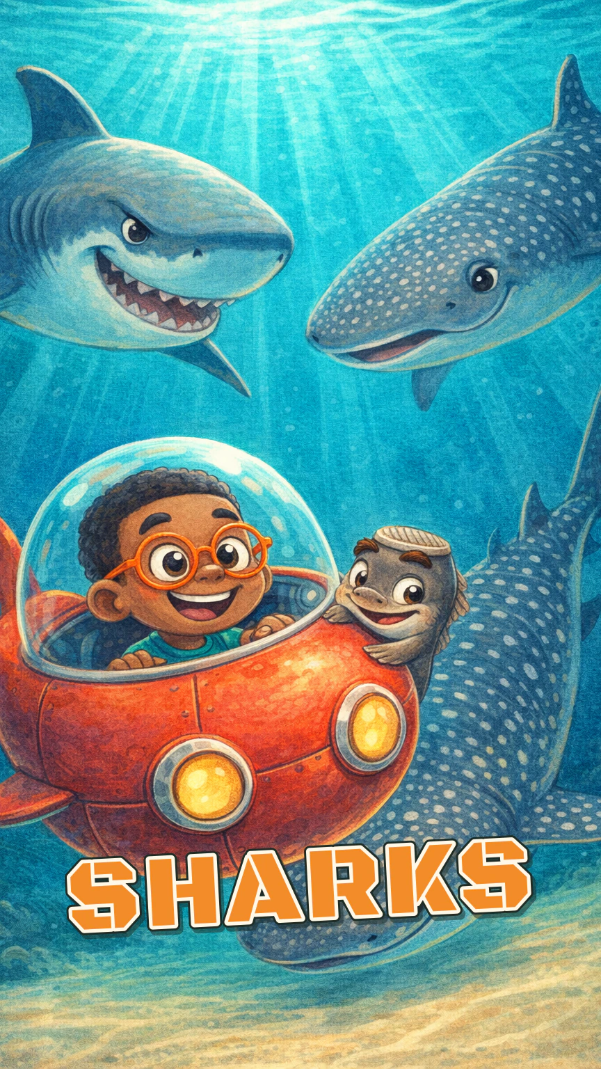 Sharks Level C book cover