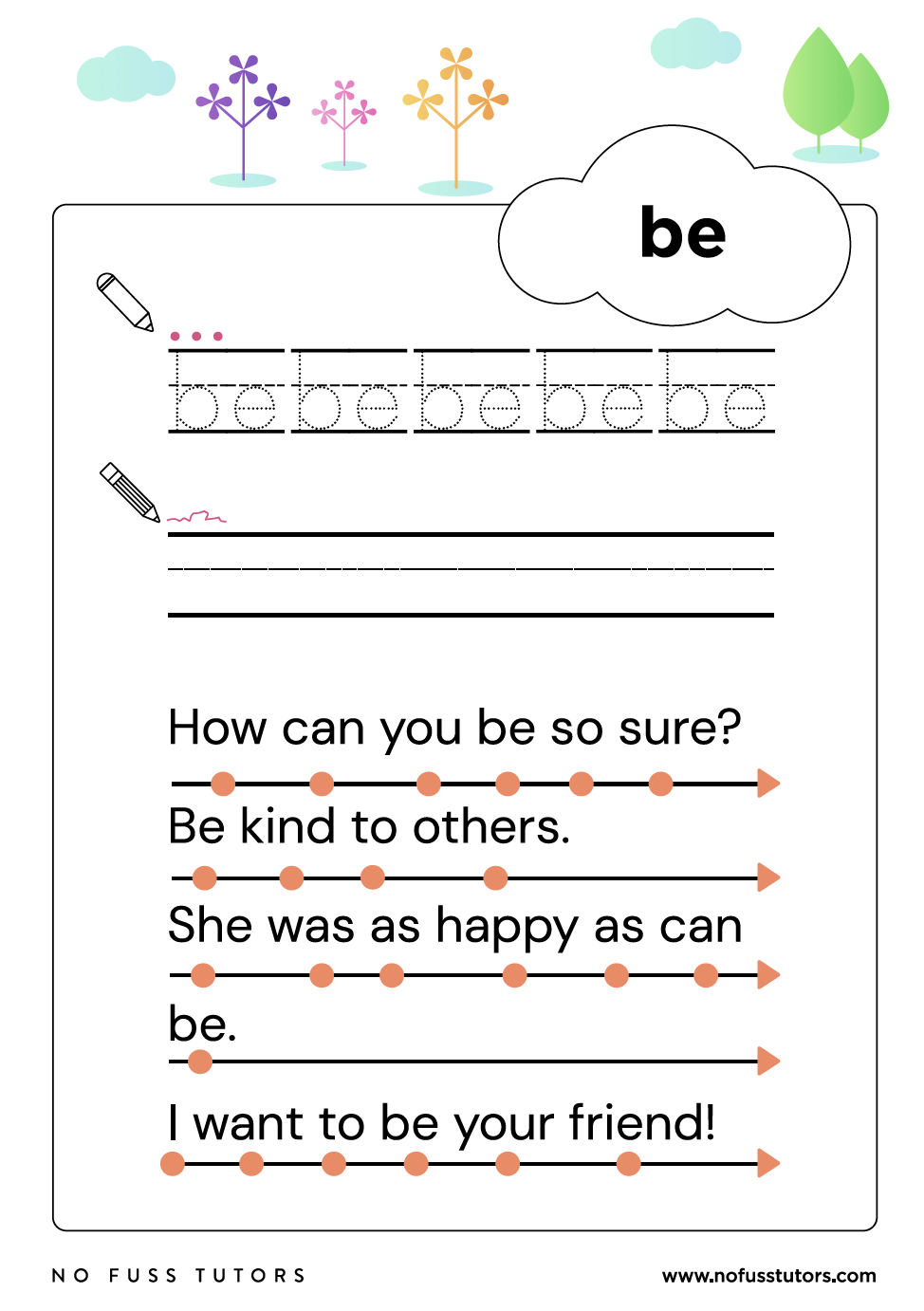 worksheets for kindergarten beautifully designed modern worksheets