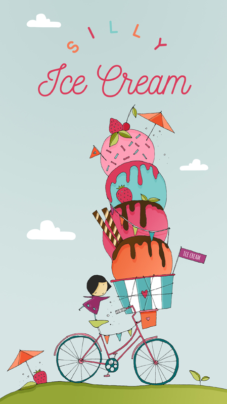 Silly Ice Cream Level C book cover