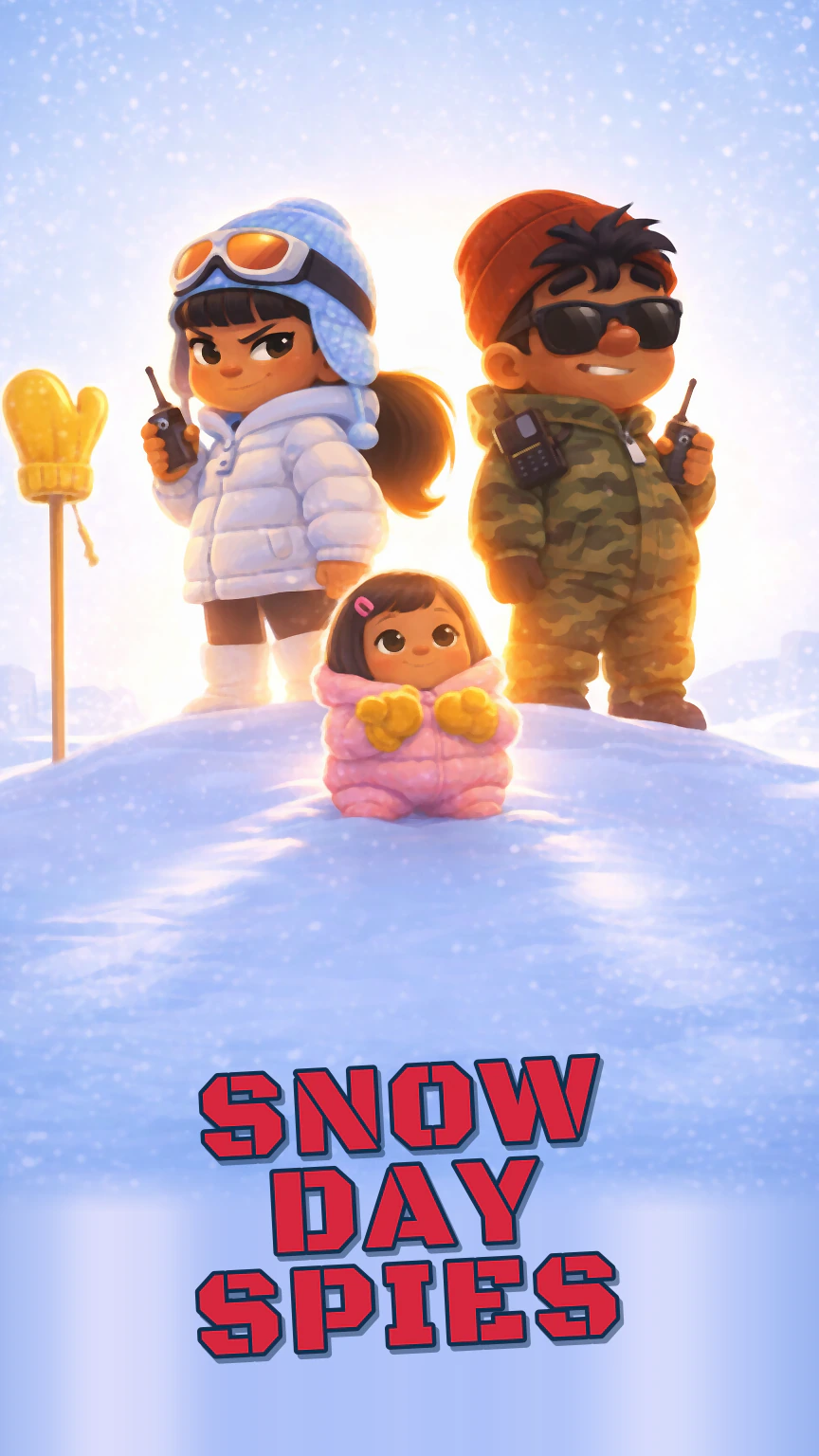 Snow Day Spies Level N book cover