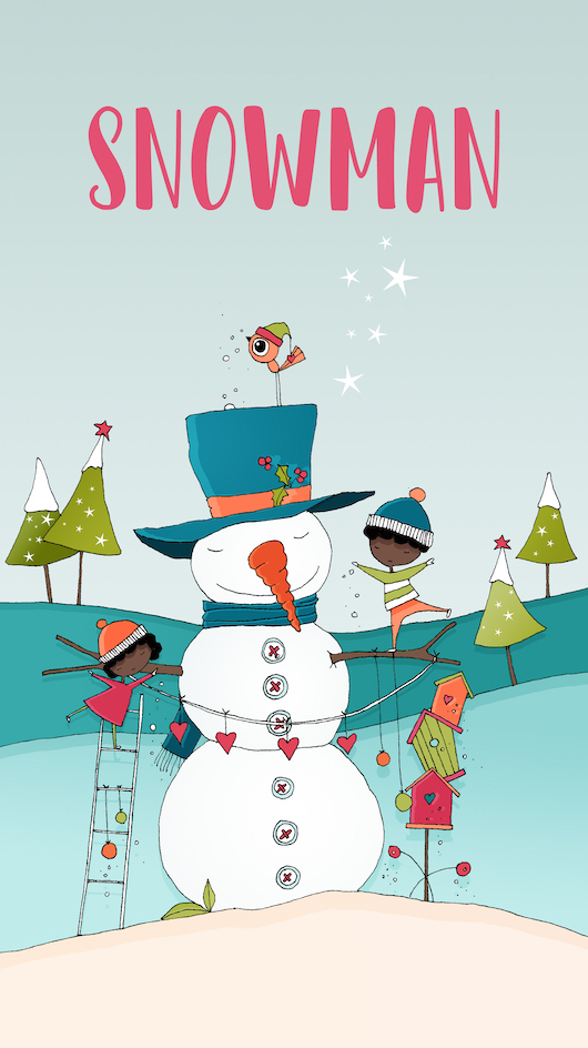 Snowman Level B book cover
