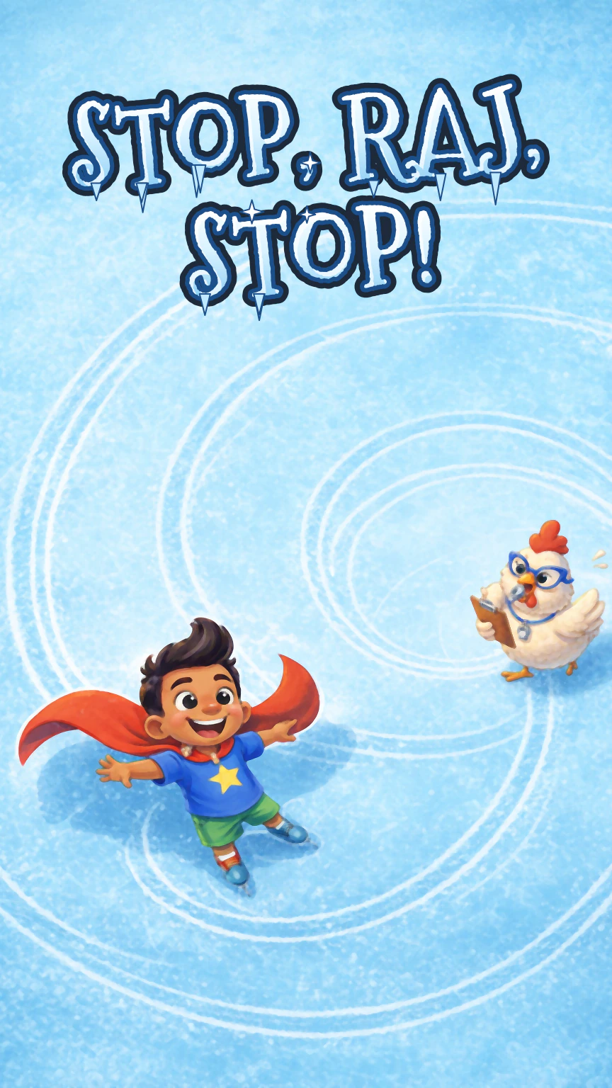 Stop, Raj, Stop! Level D book cover