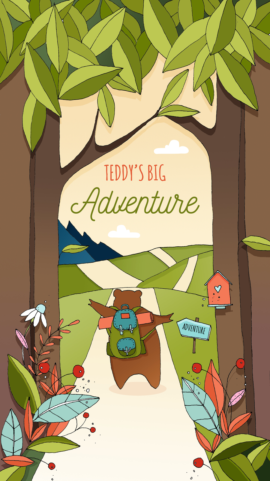 Teddy's Big Adventure Level I book cover