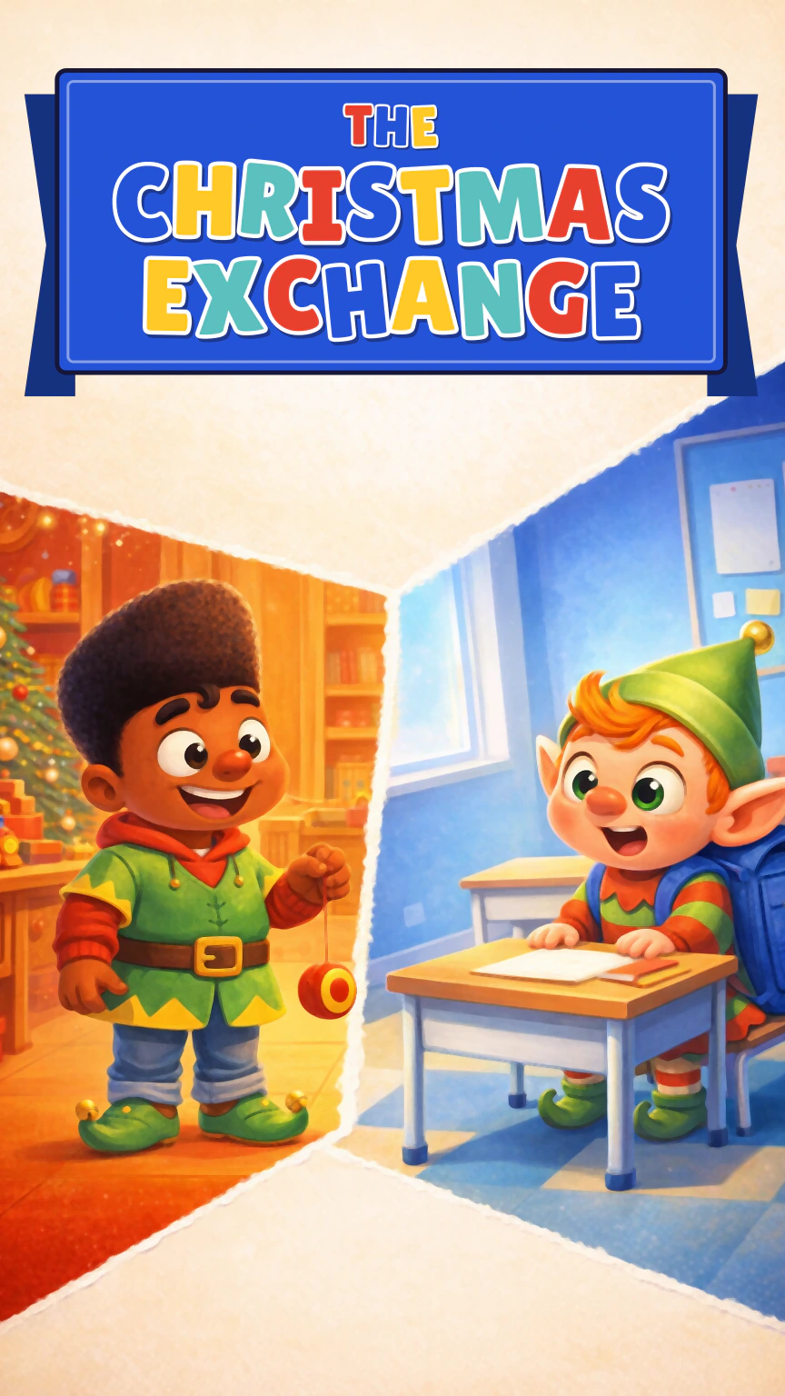 The Christmas Exchange Level M book cover
