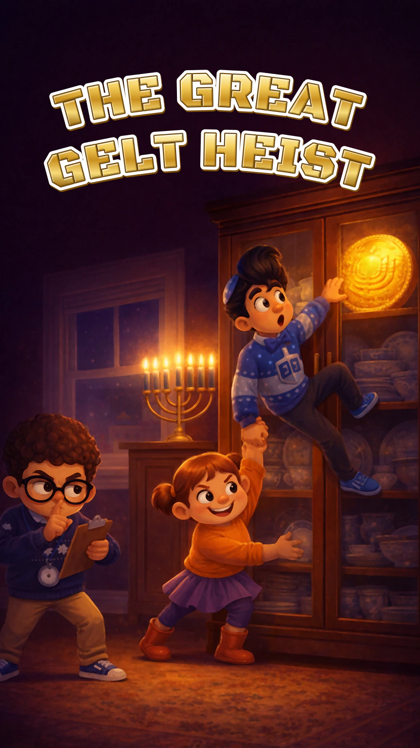 The Great Gelt Heist Level P book cover