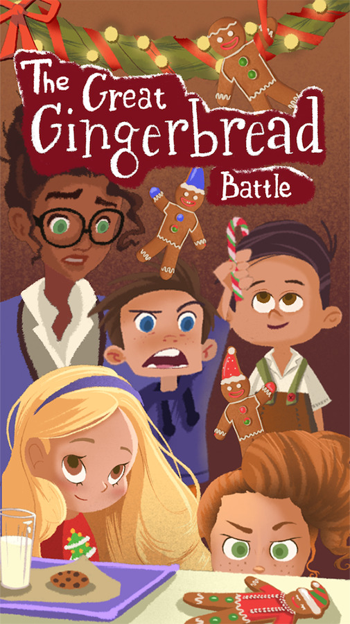The Great Gingerbread Battle Level P book cover