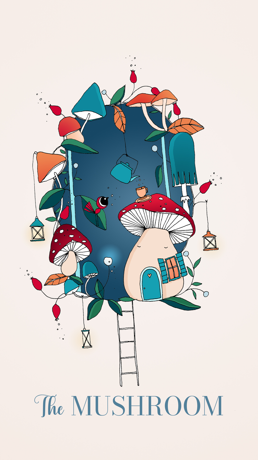 The Mushroom in the Magical Forest Level J book cover