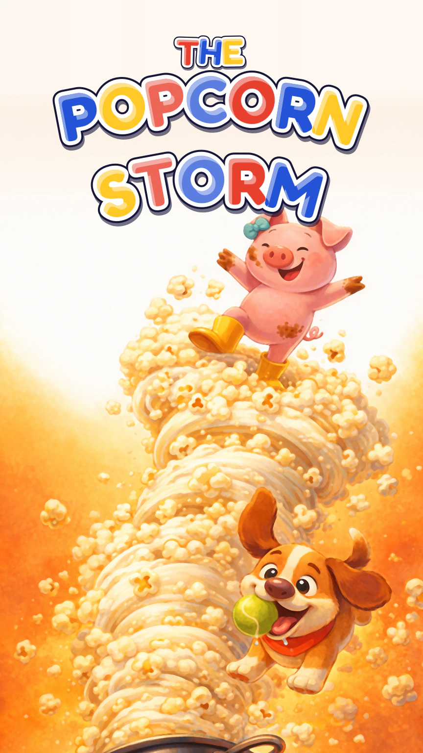 The Popcorn Storm Level I book cover