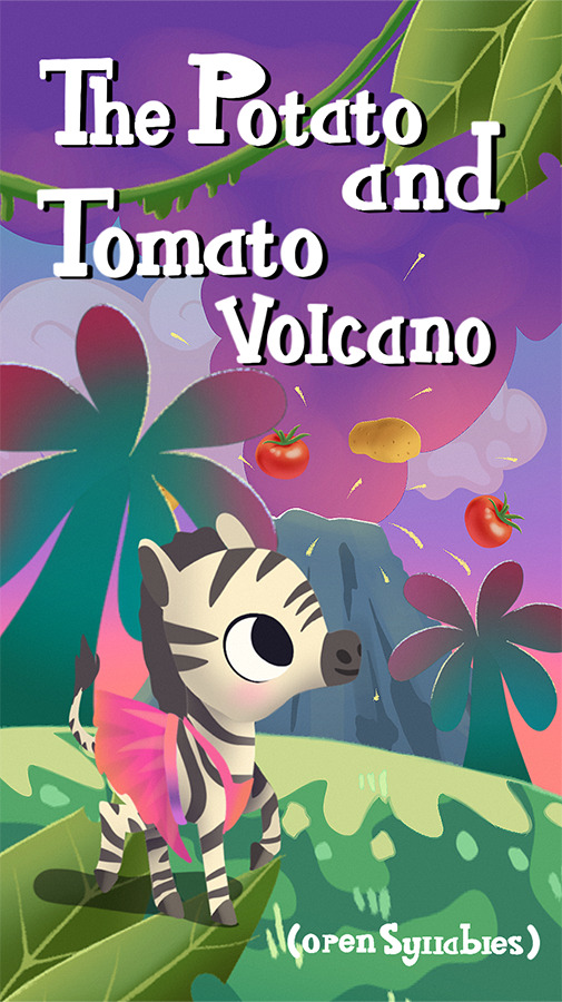 The Potato and Tomato Volcano Level K book cover