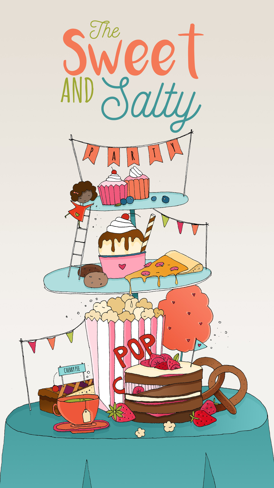 The Sweet and Salty Party Level K book cover