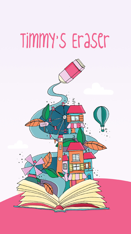 Timmy's Eraser Level E book cover