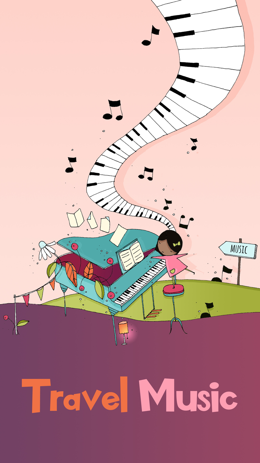 Travel Music Level J book cover